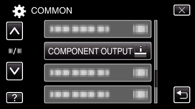 COMPONENT OUTPUT